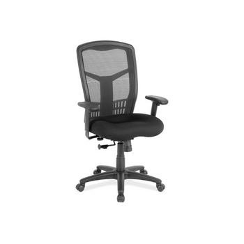 black mesh chair